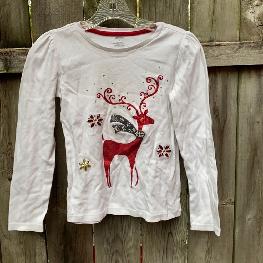 Gymboree Christmas Top sz.12